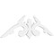 Ekena Millwork Pitch Milton Architectural Grade PVC Gable Pediment, 60"W x 20"H x 1"P (8/12) GPP060X020X100MIL - alternate 1